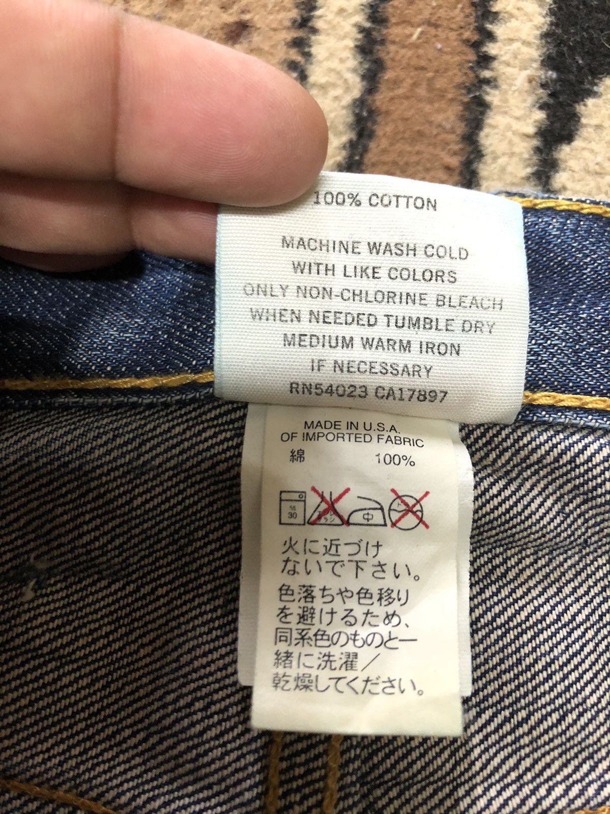 Banana Republic × Vintage VINTAGE SELVEDGE BANANA REPUBLIC DISTRESSED DENIM Size US 30 / EU 46 - 7 Thumbnail