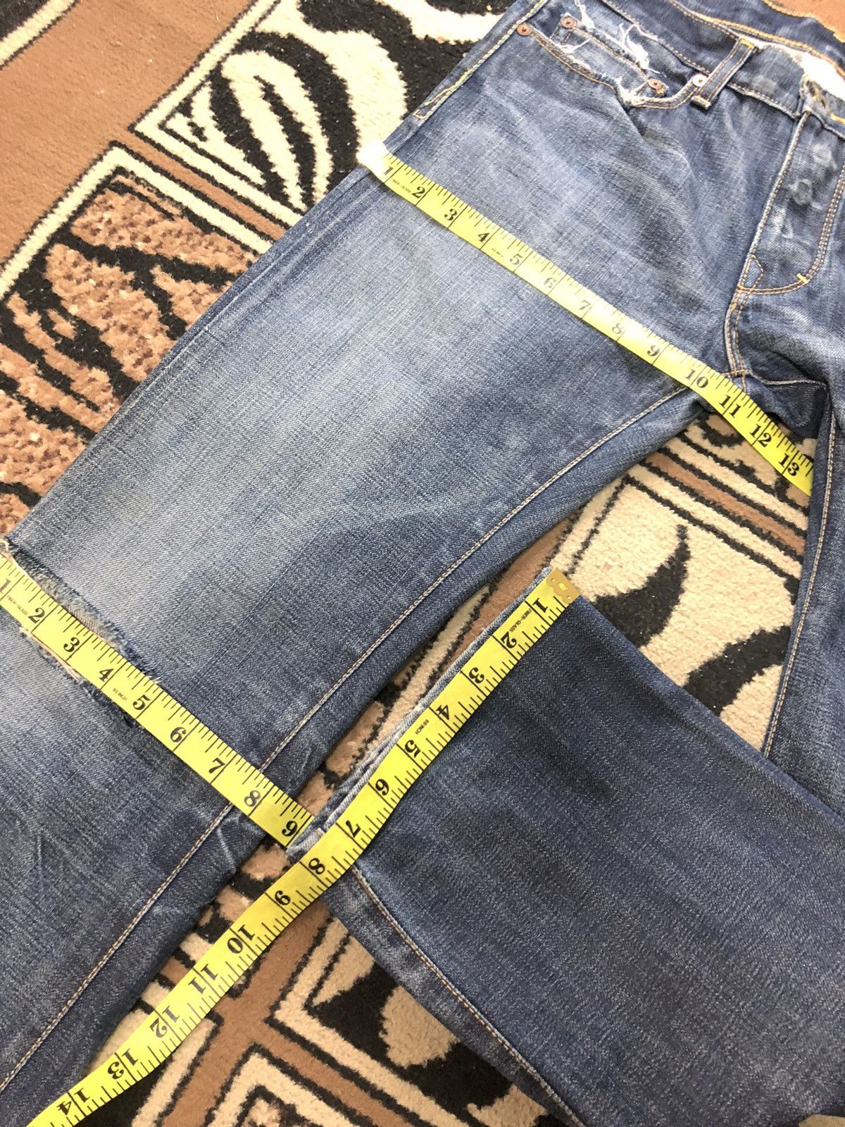 Banana Republic × Vintage VINTAGE SELVEDGE BANANA REPUBLIC DISTRESSED DENIM Size US 30 / EU 46 - 18 Thumbnail