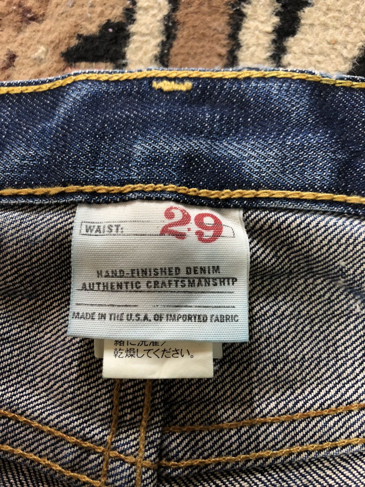 Banana Republic × Vintage VINTAGE SELVEDGE BANANA REPUBLIC DISTRESSED DENIM Size US 30 / EU 46 - 6 Thumbnail