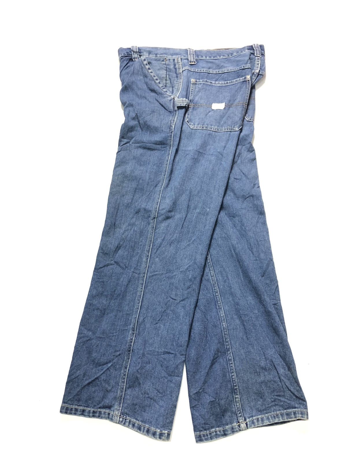 Old Navy × Vintage VINTAGE OLD NAVY CARPENTER WORKWEAR BLUE WASH DENIM Size US 34 / EU 50 - 12 Thumbnail