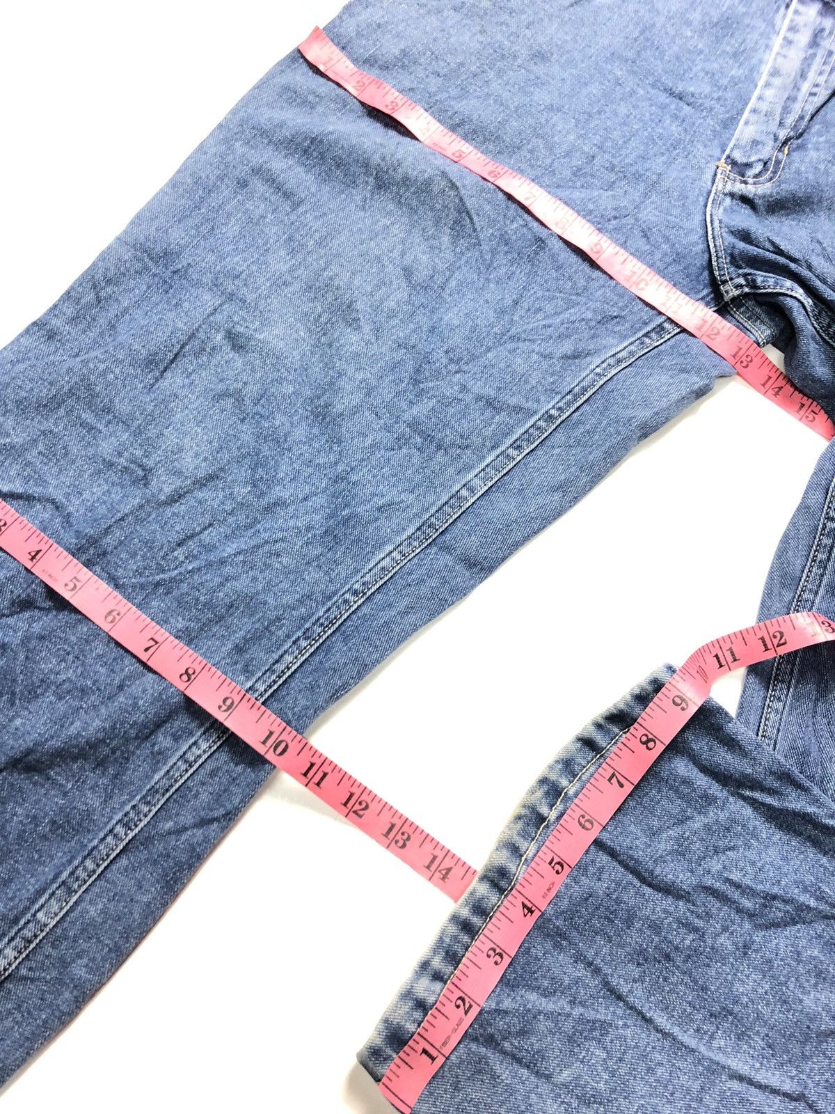 Old Navy × Vintage VINTAGE OLD NAVY CARPENTER WORKWEAR BLUE WASH DENIM Size US 34 / EU 50 - 16 Thumbnail
