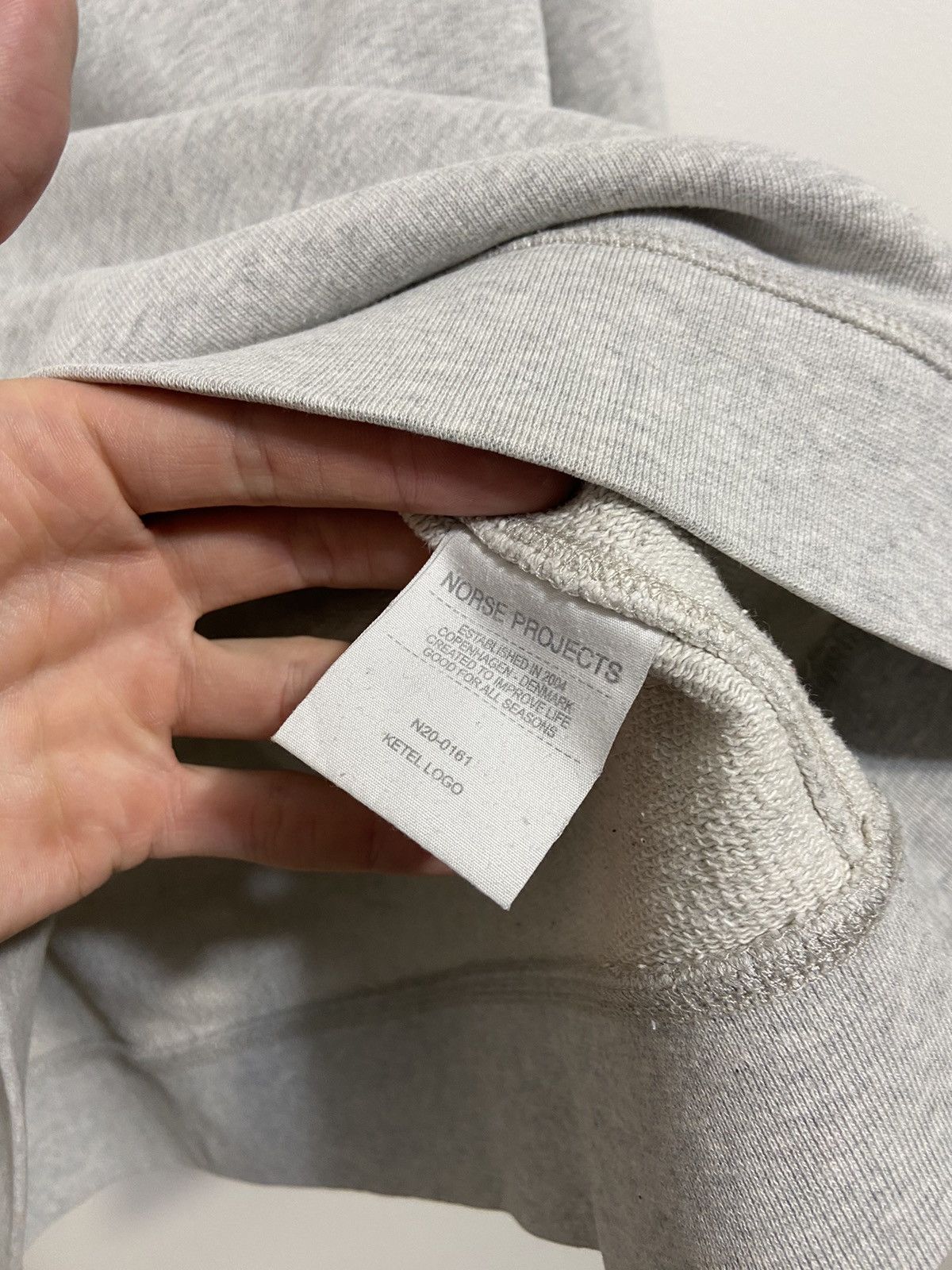 Norse Projects Norse Projects sweatshirt Big Logo Size US L / EU 52-54 / 3 - 18 Thumbnail