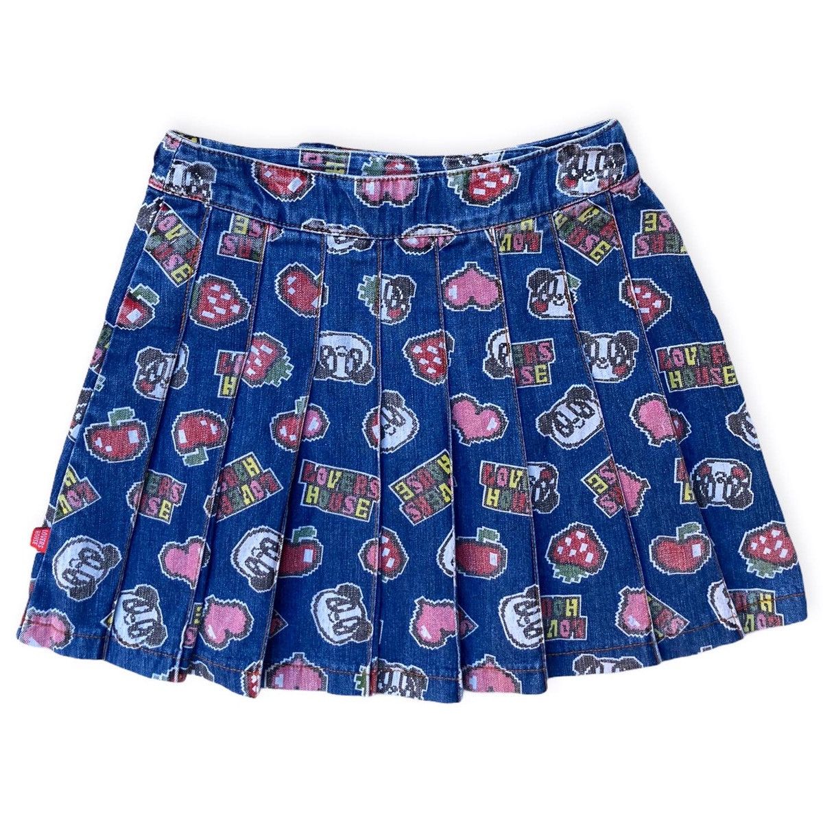 Other Lovers House Pleated Denim Skirt.⁣⁣⁣ Size US 26 / EU 42 - 2 Thumbnail