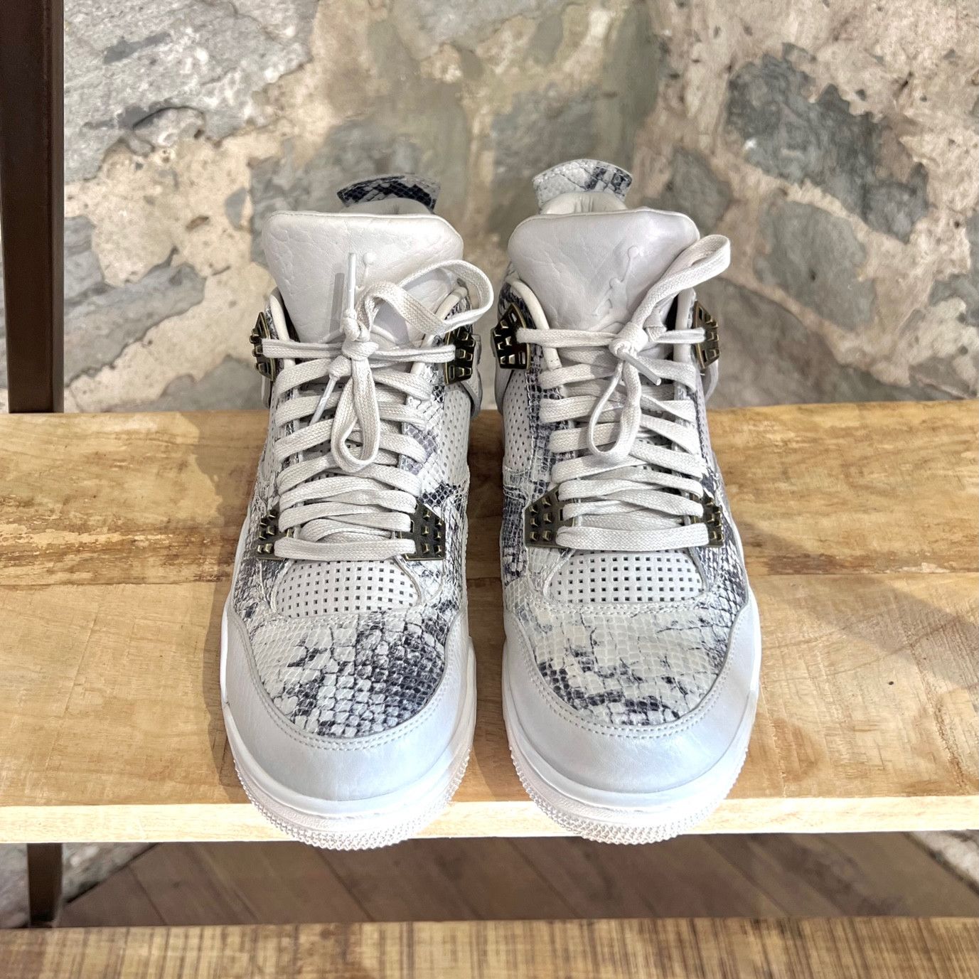 Nike Nike Air Jordan 4 Retro Premium Pinnacle Snakeskin Sneakers Size US 9 / EU 42 - 4 Thumbnail