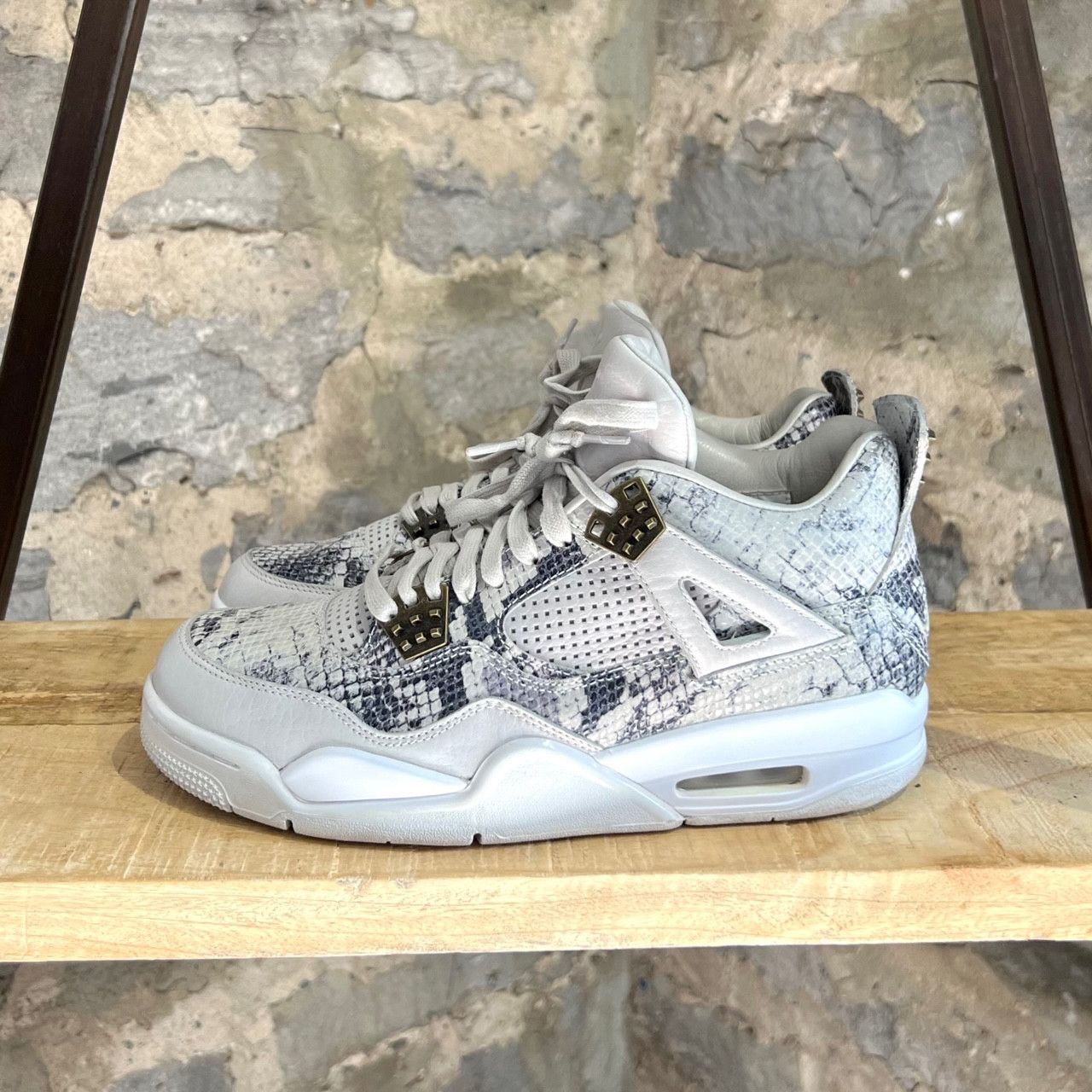 Nike Nike Air Jordan 4 Retro Premium Pinnacle Snakeskin Sneakers Size US 9 / EU 42 - 3 Thumbnail
