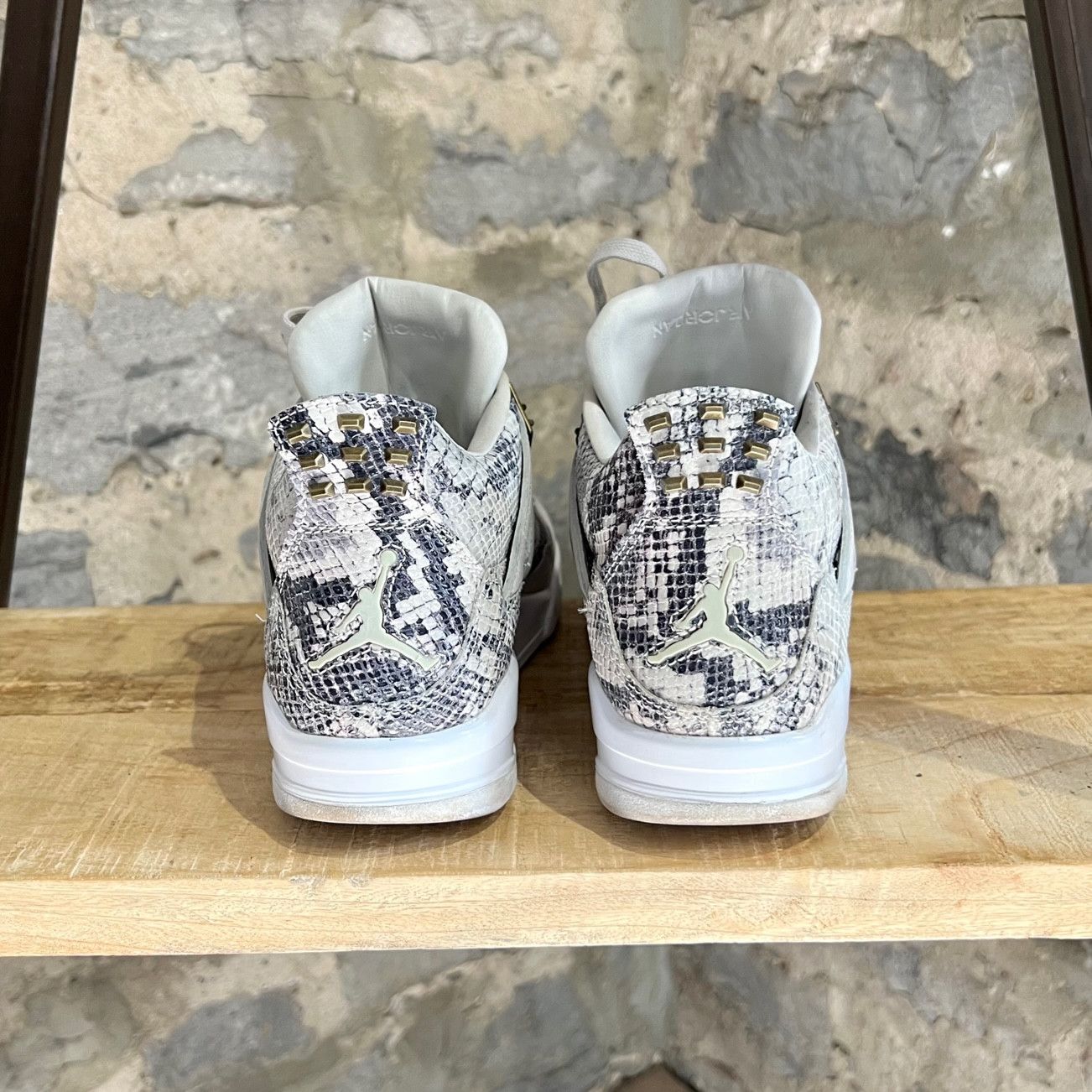 Nike Nike Air Jordan 4 Retro Premium Pinnacle Snakeskin Sneakers Size US 9 / EU 42 - 7 Thumbnail