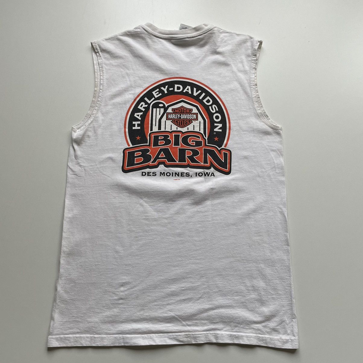 Harley Davidson Vintage 2000s Harley Davidson Biker Graphic tank Top Shirt Size US M / EU 48-50 / 2 - 3 Thumbnail
