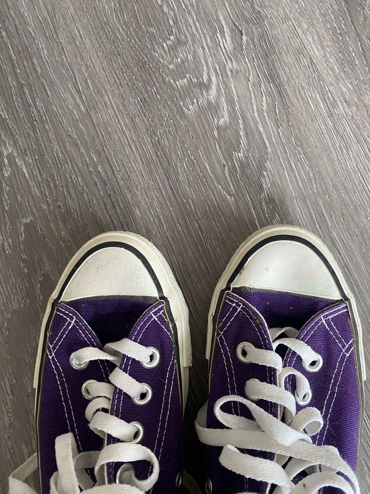 Japanese Brand Vintage 80s Wam!net Purple Converse Y2k Rare Size US 7 / EU 40 - 7 Thumbnail