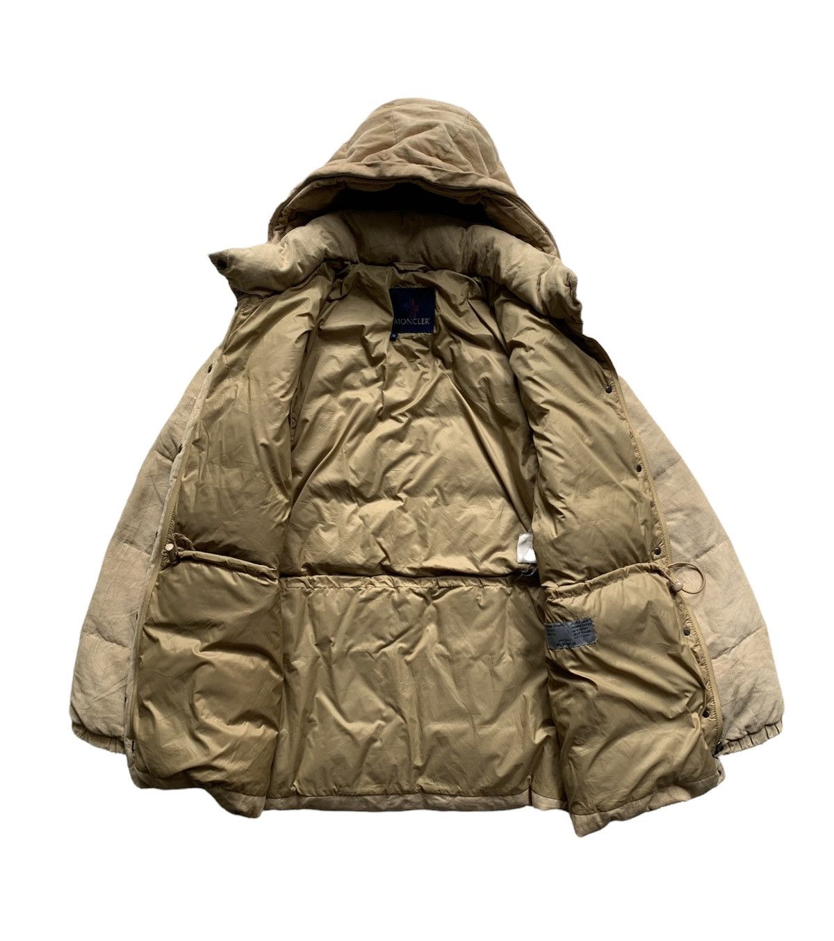 Moncler × Vintage Vintage Down puffer corduroy jacket Size US S / EU 44-46 / 1 - 2 Thumbnail