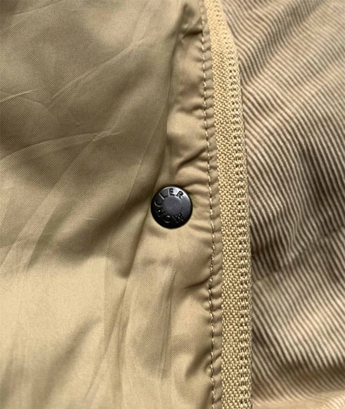 Moncler × Vintage Vintage Down puffer corduroy jacket Size US S / EU 44-46 / 1 - 3 Thumbnail