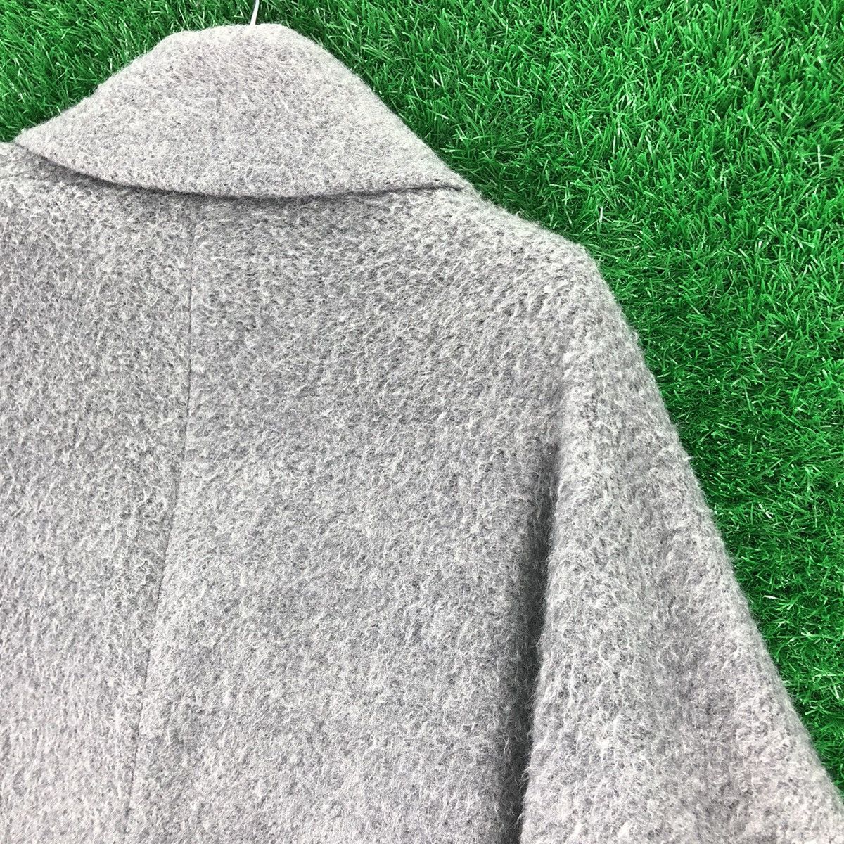 MOUSSY Moussy Wool Coat Jacket Avant Garde Design Style Size XL / US 12-14 / IT 48-50 - 5 Thumbnail