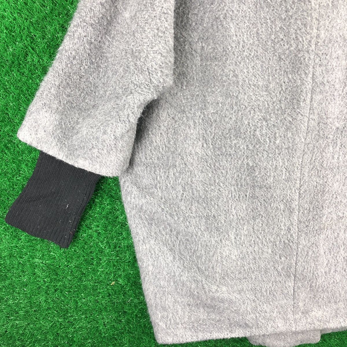 MOUSSY Moussy Wool Coat Jacket Avant Garde Design Style Size XL / US 12-14 / IT 48-50 - 6 Thumbnail