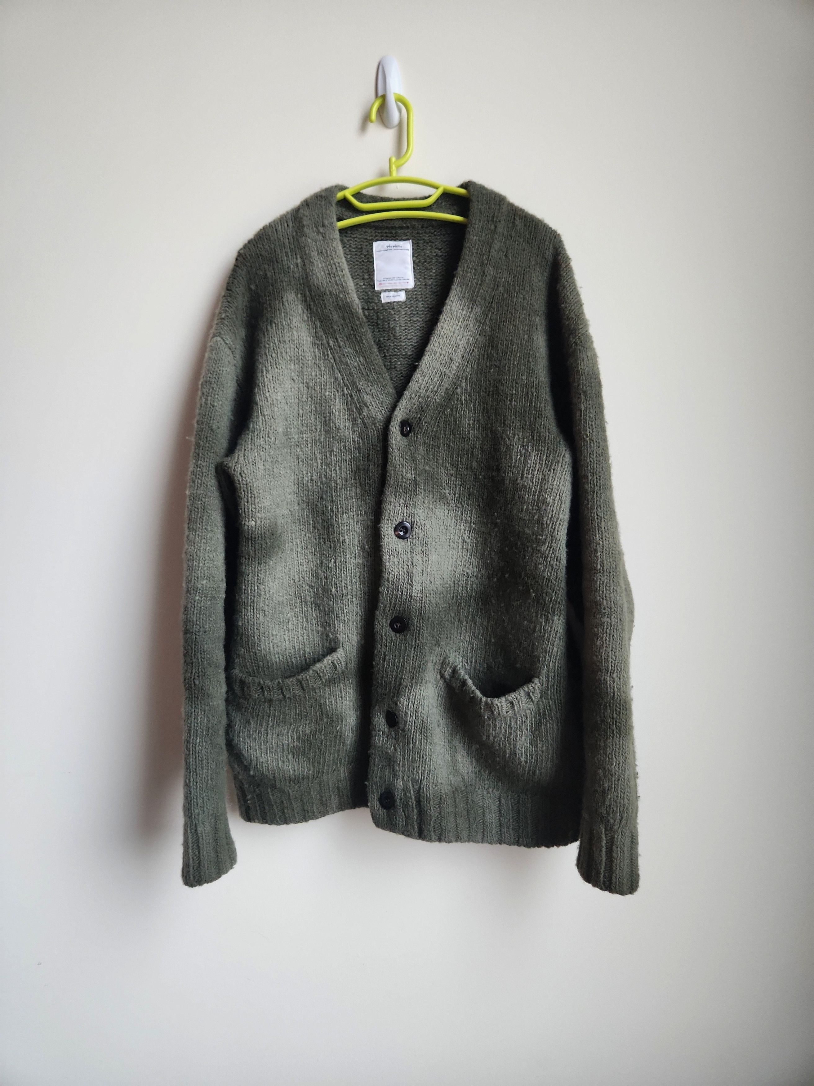 Visvim FW19 Selmer Cardigan Uneven Dye | Grailed