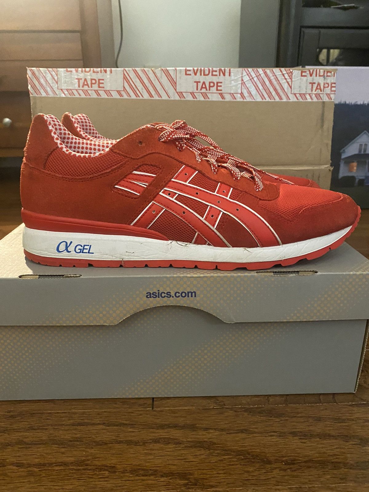Asics Gt-ii 2 red red Size US 10 / EU 43 - 1 Thumbnail