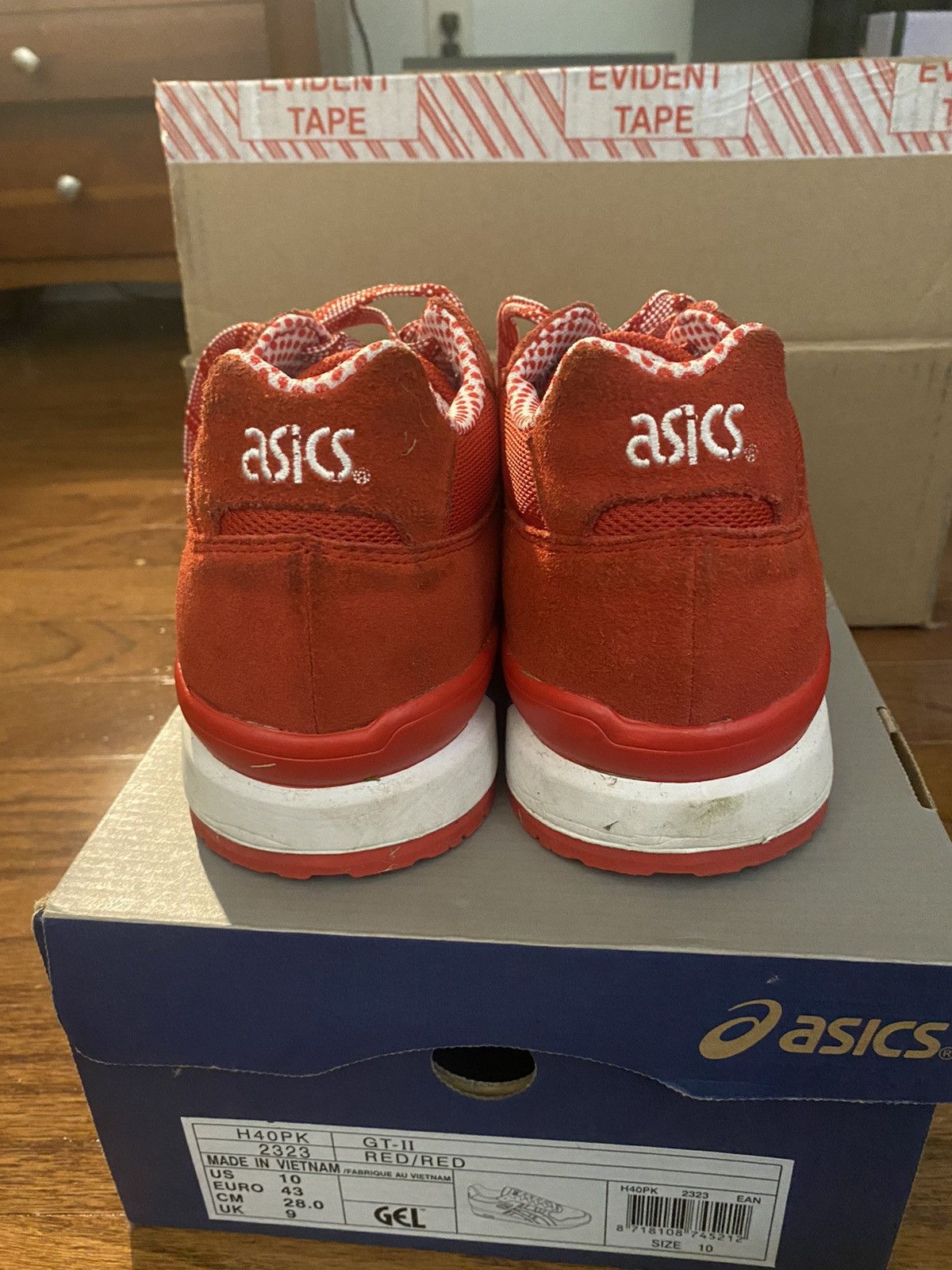 Asics Gt-ii 2 red red Size US 10 / EU 43 - 2 Thumbnail