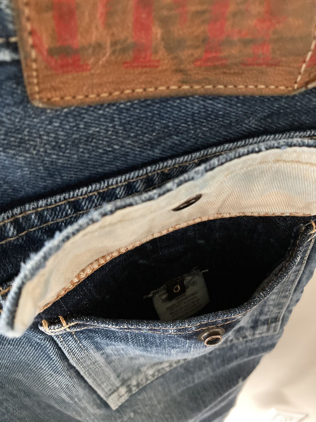 Kapital Kountry Kapital Kountry Bush Distressed/Repaired STONE Cut Denim Size US 28 / EU 44 - 10 Thumbnail