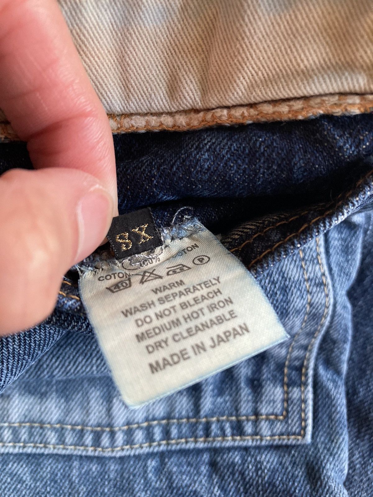 Kapital Kountry Kapital Kountry Bush Distressed/Repaired STONE Cut Denim Size US 28 / EU 44 - 12 Thumbnail