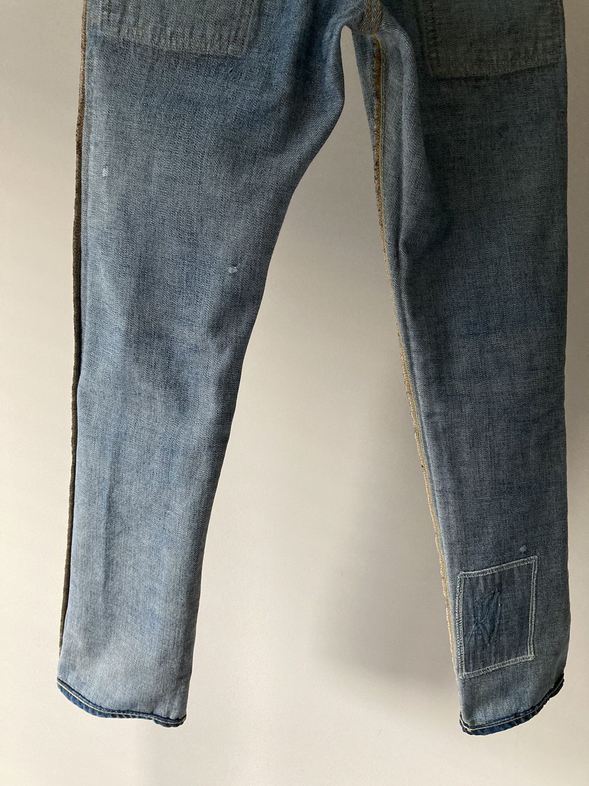 Kapital Kountry Kapital Kountry Bush Distressed/Repaired STONE Cut Denim Size US 28 / EU 44 - 20 Thumbnail