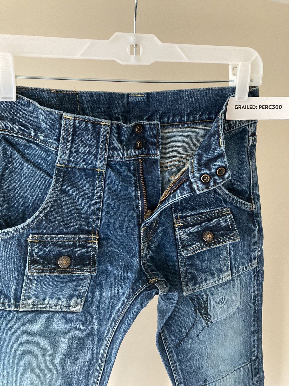 Kapital Kountry Kapital Kountry Bush Distressed/Repaired STONE Cut Denim Size US 28 / EU 44 - 3 Thumbnail
