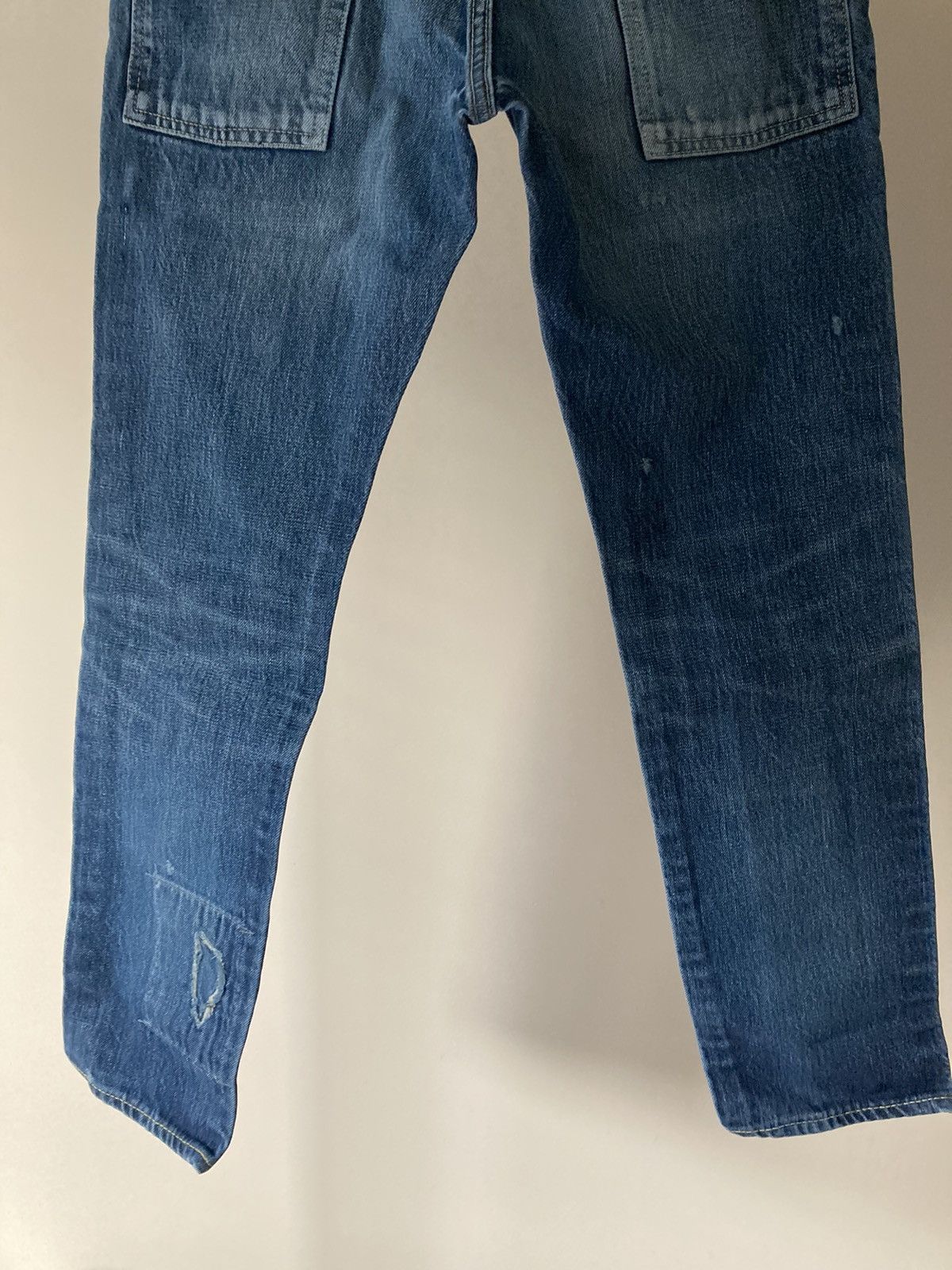 Kapital Kountry Kapital Kountry Bush Distressed/Repaired STONE Cut Denim Size US 28 / EU 44 - 14 Thumbnail