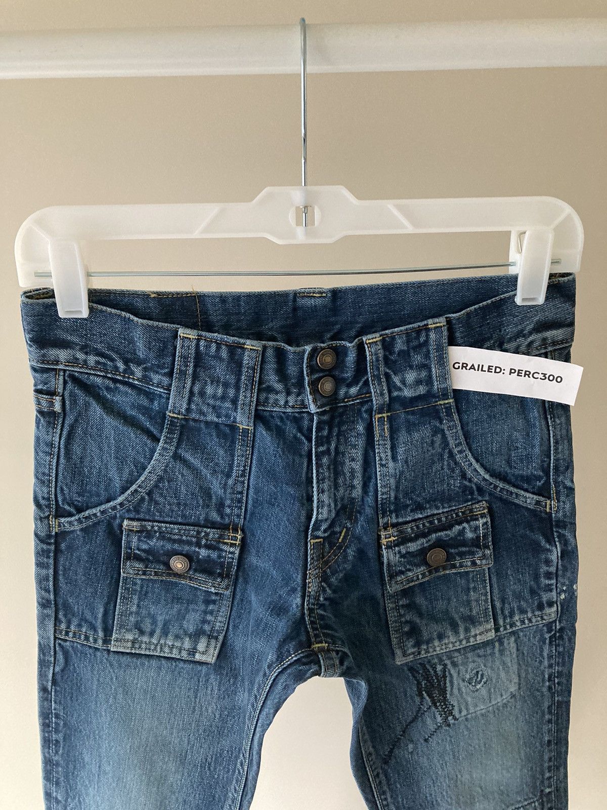 Kapital Kountry Kapital Kountry Bush Distressed/Repaired STONE Cut Denim Size US 28 / EU 44 - 2 Thumbnail
