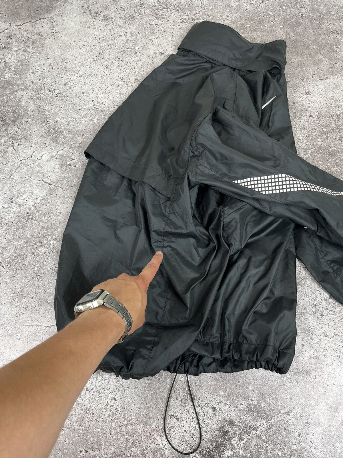 Vintage Nike England Rugby Vintage Nylon Jacket Size US L / EU 52-54 / 3 - 11 Thumbnail