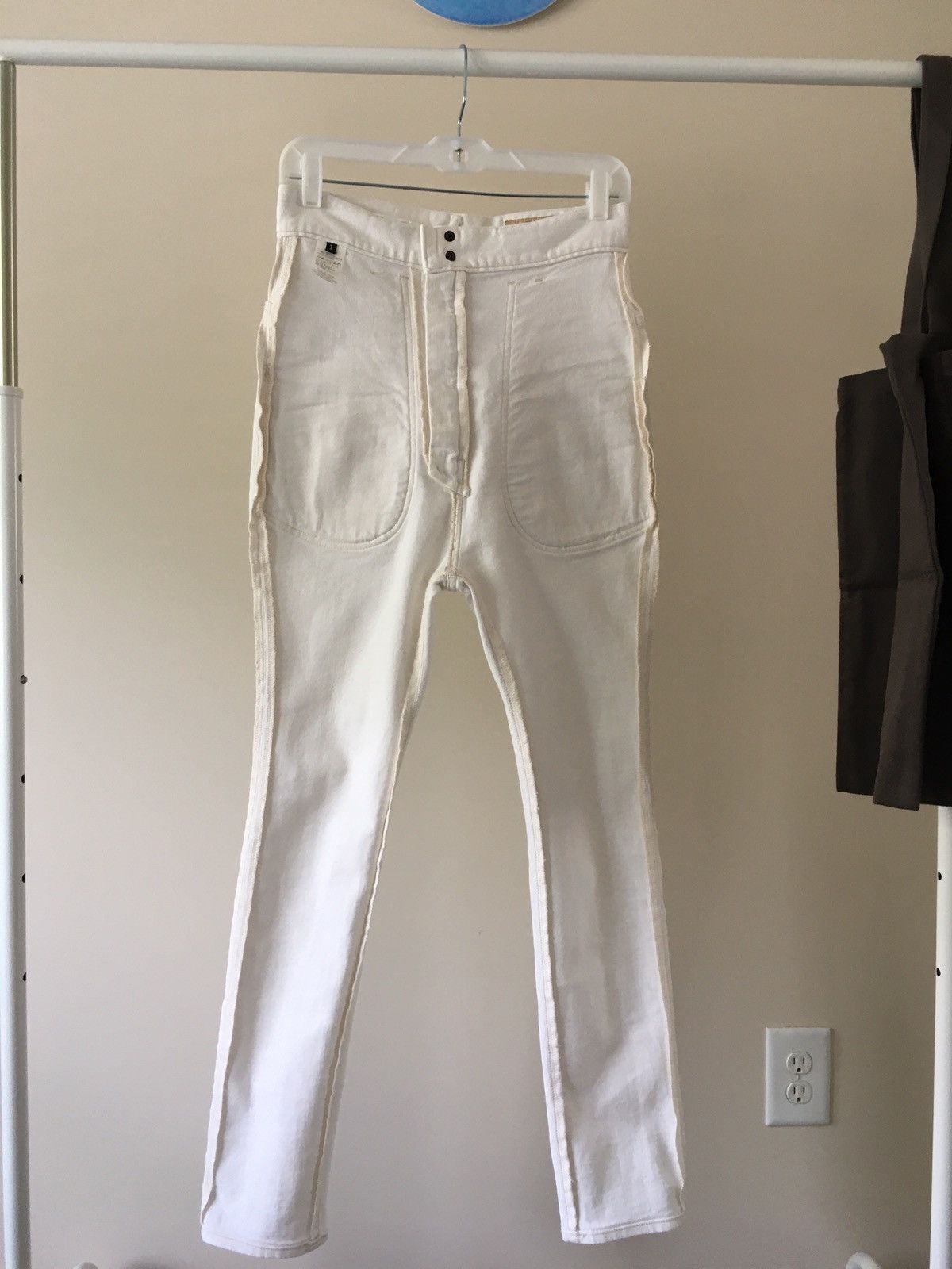 Kapital Kapital Bush High Waist STONE Cut Denim with Back Cinch Size US 28 / EU 44 - 14 Thumbnail