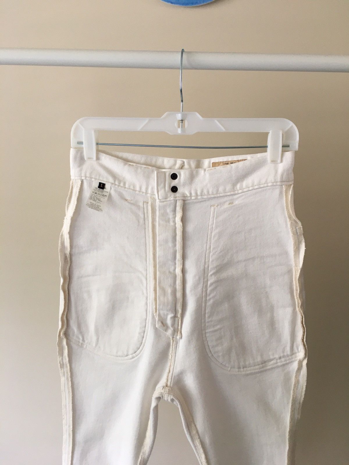 Kapital Kapital Bush High Waist STONE Cut Denim with Back Cinch Size US 28 / EU 44 - 15 Thumbnail