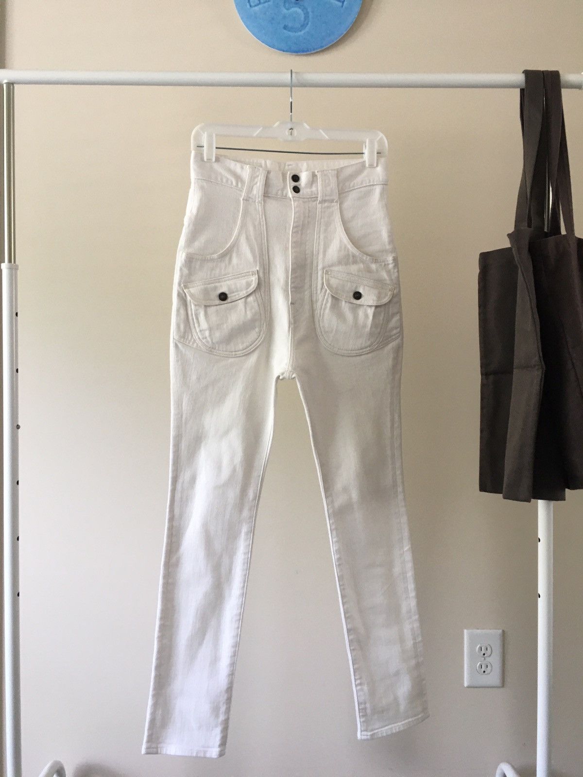 Kapital Kapital Bush High Waist STONE Cut Denim with Back Cinch Size US 28 / EU 44 - 1 Thumbnail