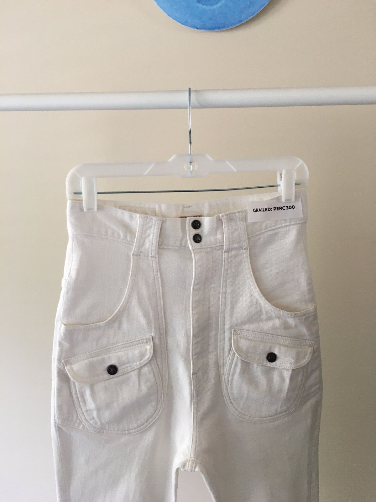 Kapital Kapital Bush High Waist STONE Cut Denim with Back Cinch Size US 28 / EU 44 - 2 Thumbnail
