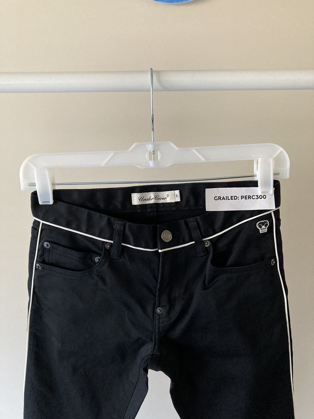 Undercover Undercover Skull Detailed Piped Pants SS08 Summer Madness Size 25" / US 0 / IT 36 - 2 Thumbnail