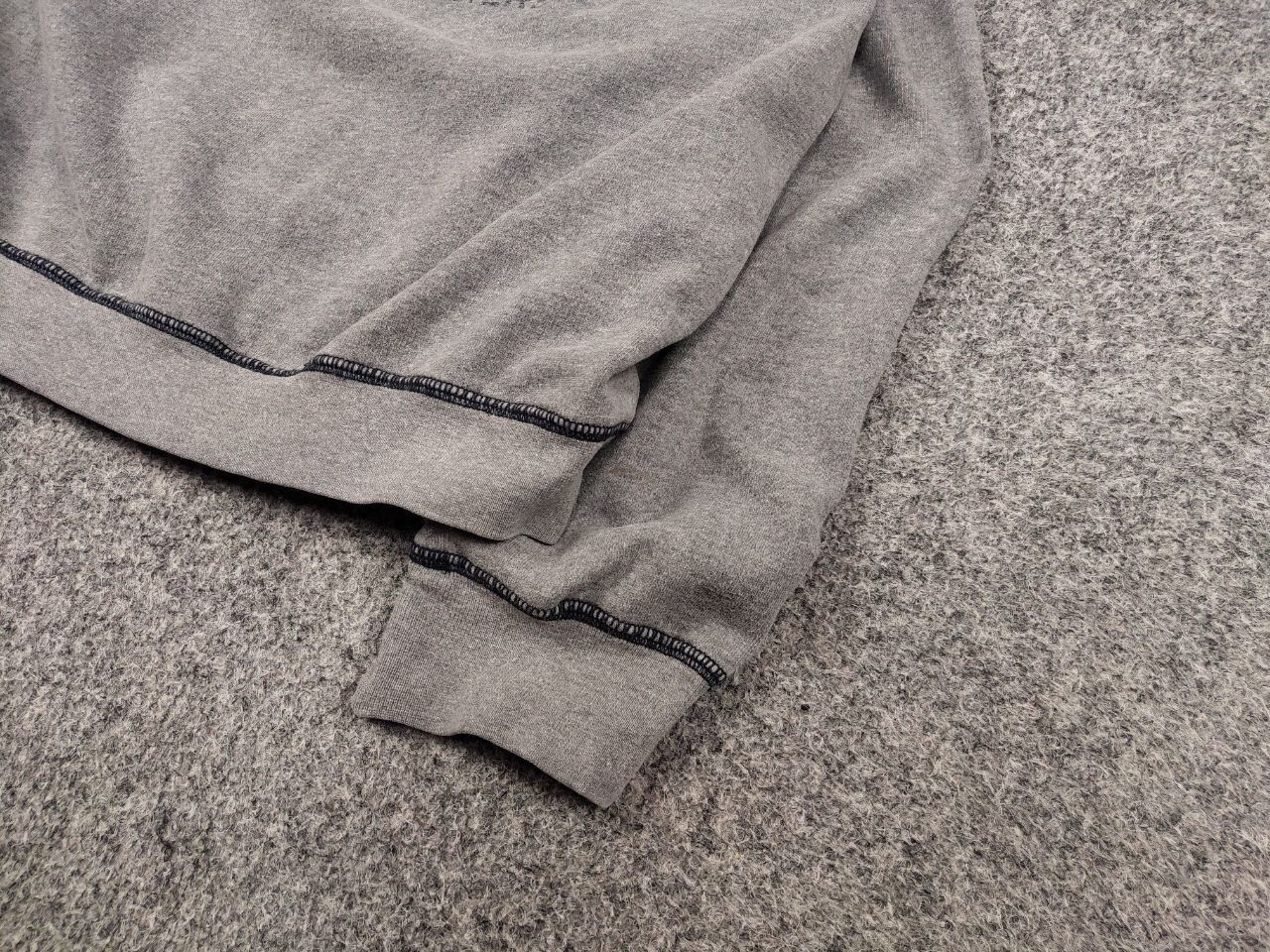 Vintage Vintage 80's Air Force US Army Gray Crew Chek Sweatshirt Size US L / EU 52-54 / 3 - 5 Thumbnail