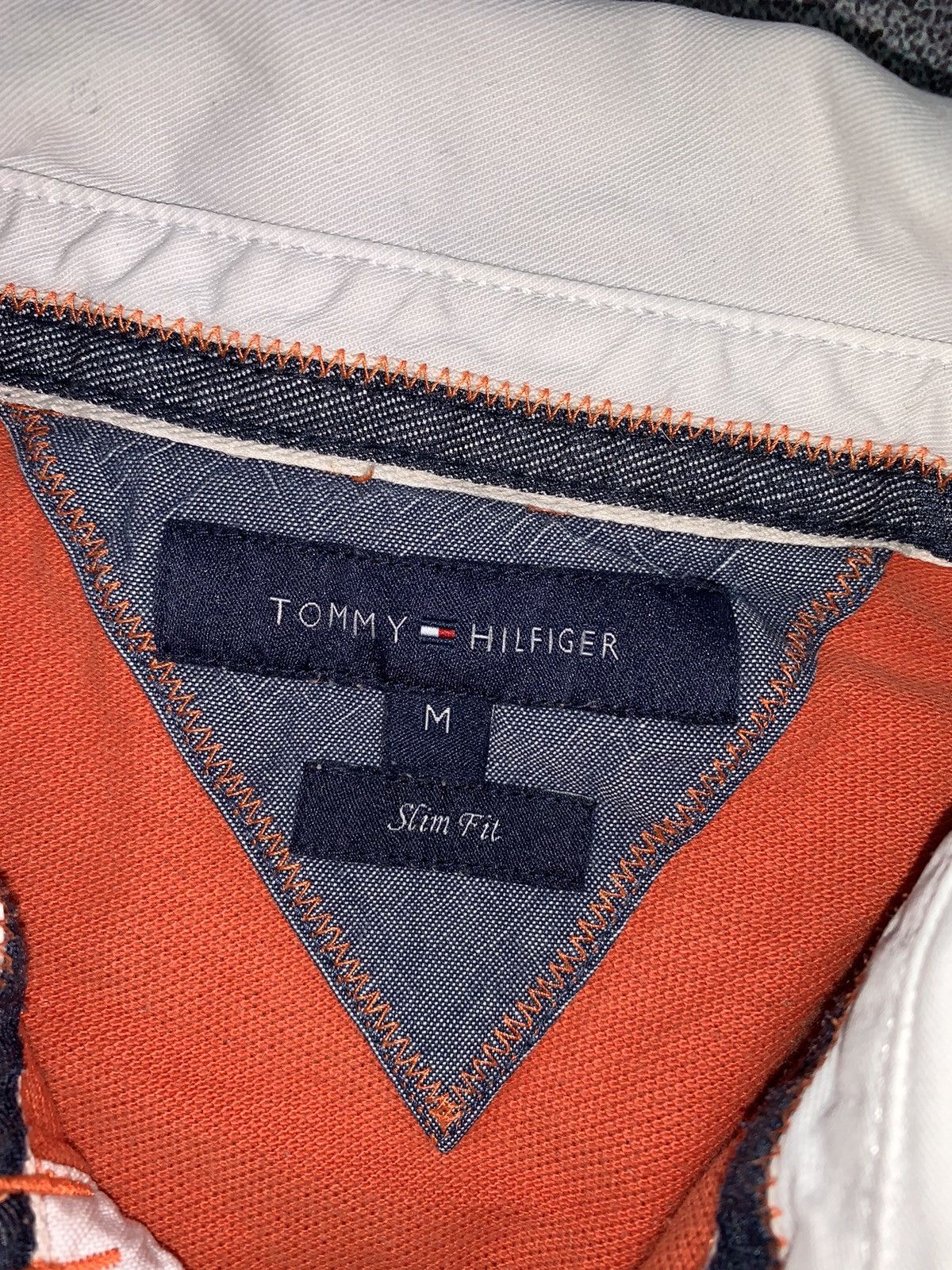 Tommy Hilfiger × Vintage Tommy Hilfiger M rugby polo button up tee T-shirt dress NY Size US M / EU 48-50 / 2 - 9 Thumbnail
