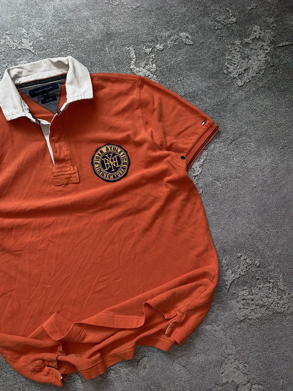 Tommy Hilfiger × Vintage Tommy Hilfiger M rugby polo button up tee T-shirt dress NY Size US M / EU 48-50 / 2 - 4 Thumbnail