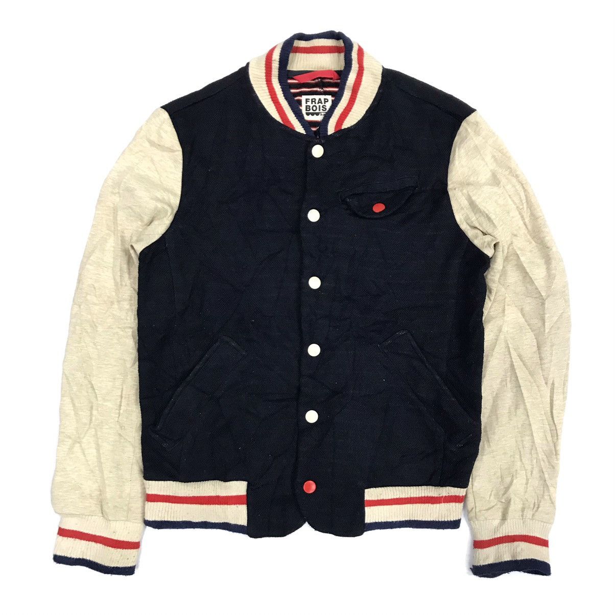 image of Frapbois Varsity in Navy Blue/Cream, Men's (Size XS)