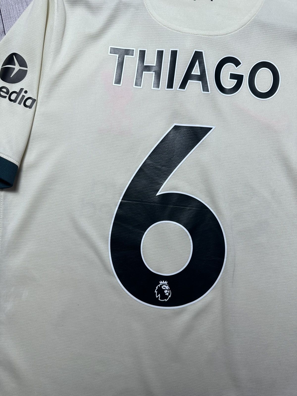 Nike Liverpool Nike soccer jersey 6 Thiago away rare size S Size US S / EU 44-46 / 1 - 10 Thumbnail