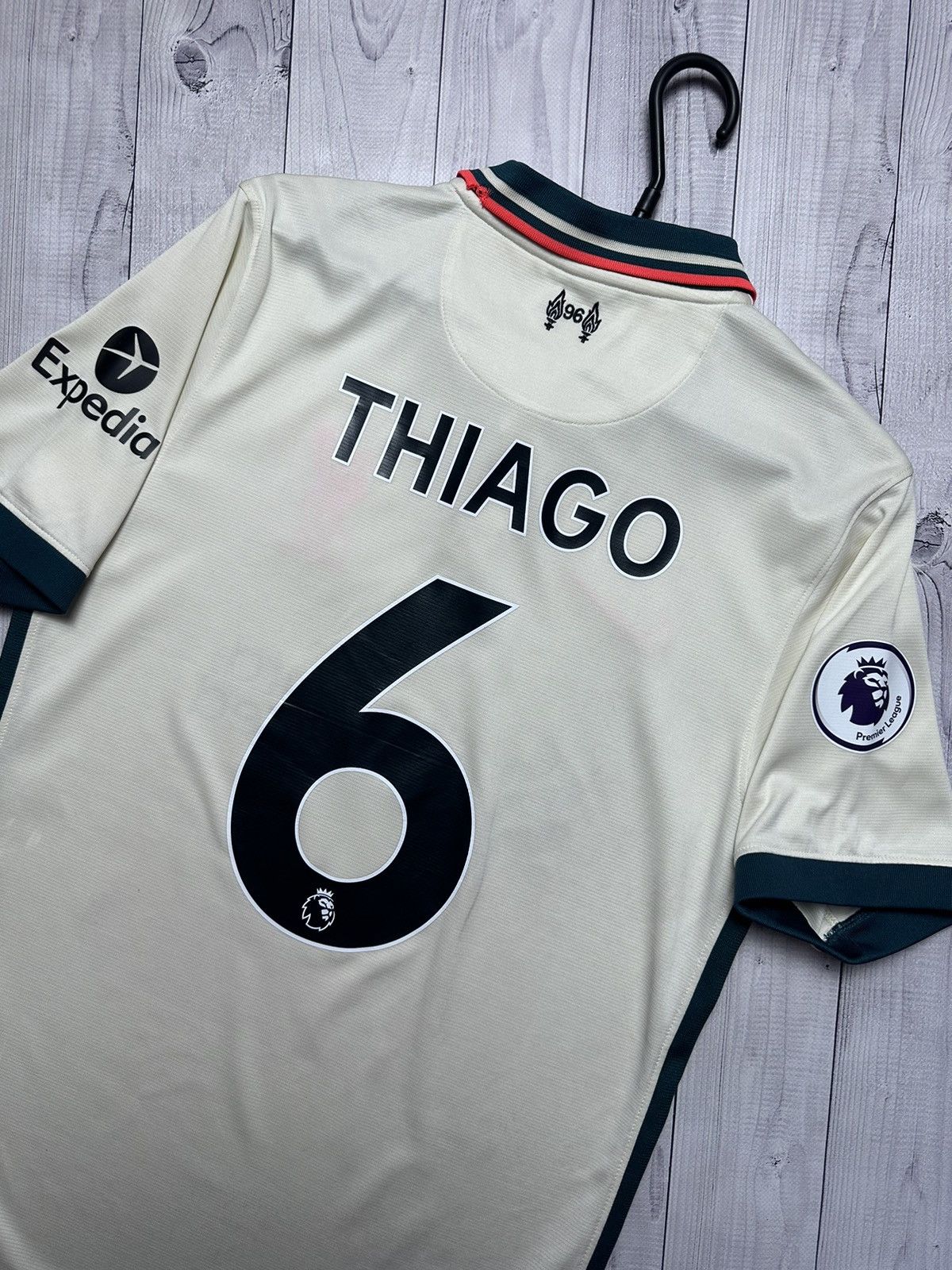 Nike Liverpool Nike soccer jersey 6 Thiago away rare size S Size US S / EU 44-46 / 1 - 9 Thumbnail