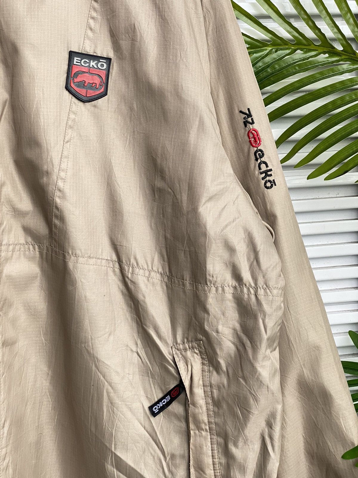 Ecko Unltd. Vintage Ecko Unlimited Tactical Bondage Windbreaker Hoodies Size US XL / EU 56 / 4 - 6 Thumbnail