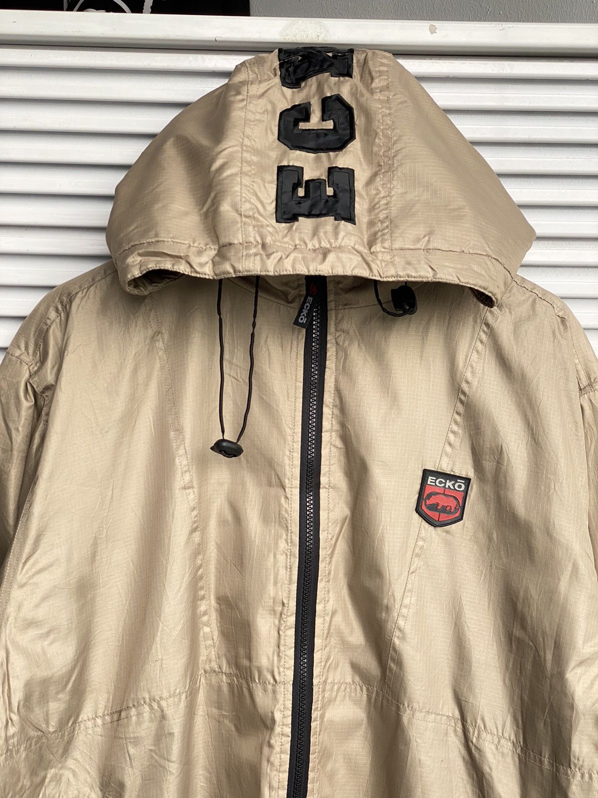 Ecko Unltd. Vintage Ecko Unlimited Tactical Bondage Windbreaker Hoodies Size US XL / EU 56 / 4 - 4 Thumbnail