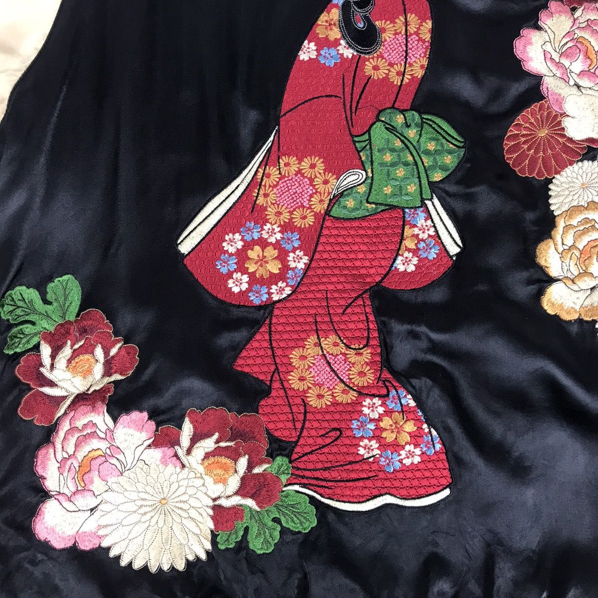 Toyo Enterprises Reversible Vintage Geisha sukajan souvenir Size US XL / EU 56 / 4 - 14 Thumbnail