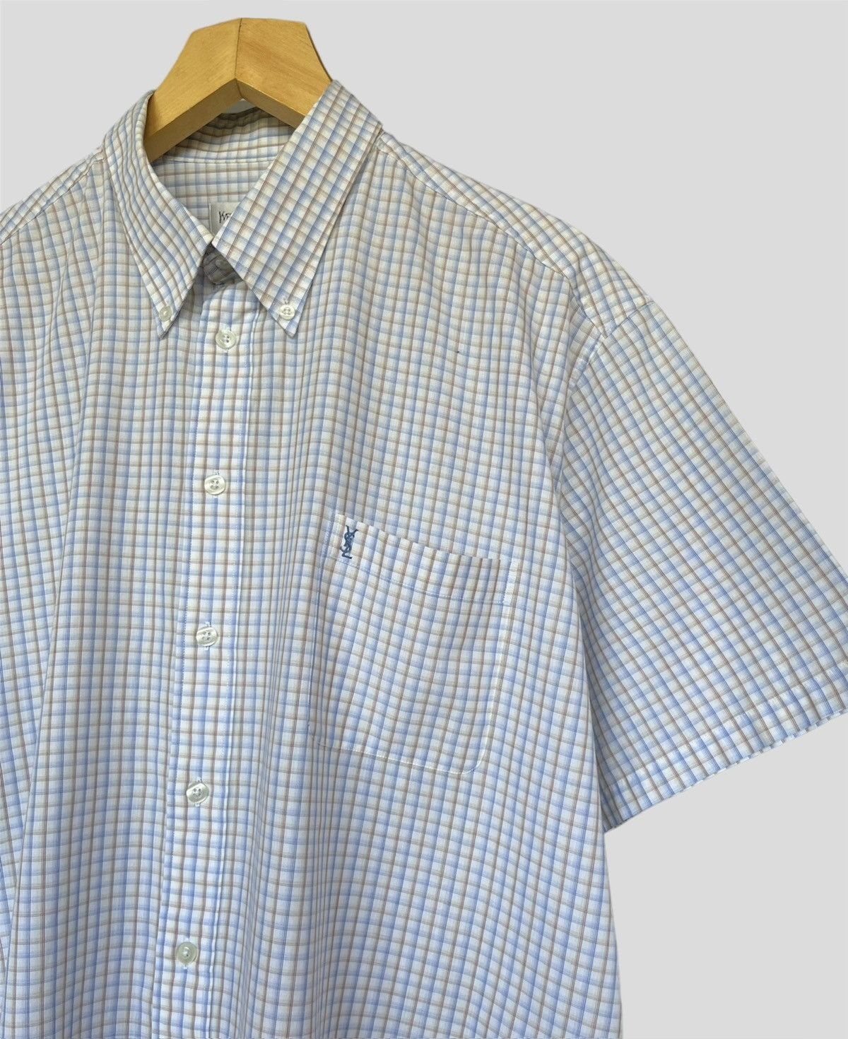 Yves Saint Laurent Yves Saint Laurent Shirt Size US XL / EU 56 / 4 - 2 Thumbnail