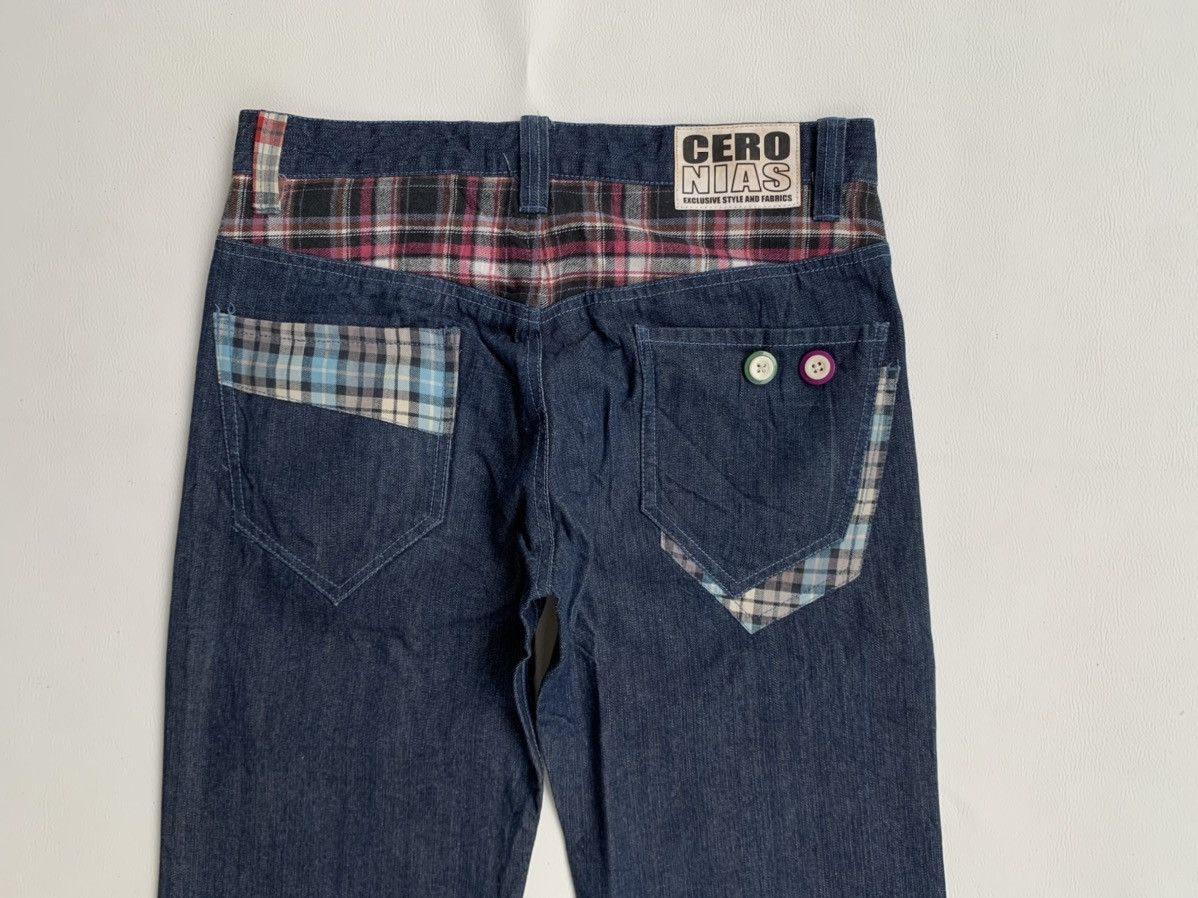 Beauty Beast × Japanese Brand × PPFM Japanese brand y2k ceronias tartan jeans Size US 32 / EU 48 - 4 Thumbnail