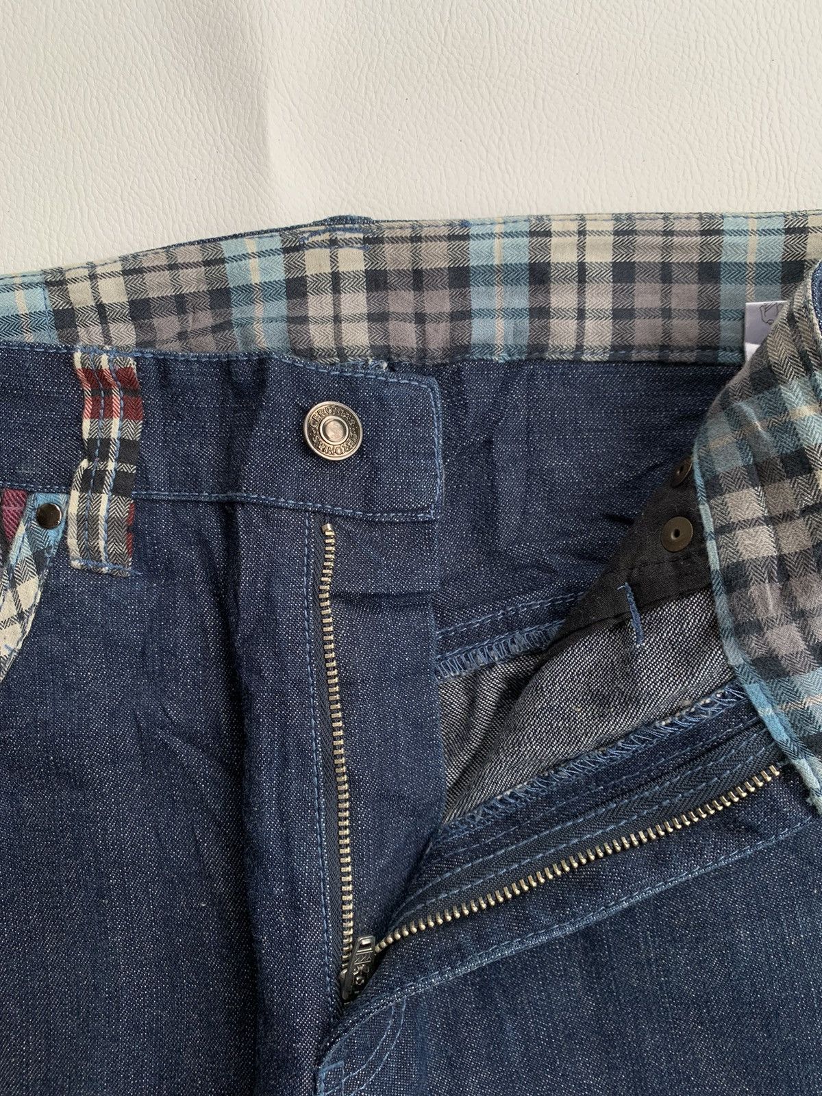 Beauty Beast × Japanese Brand × PPFM Japanese brand y2k ceronias tartan jeans Size US 32 / EU 48 - 5 Thumbnail