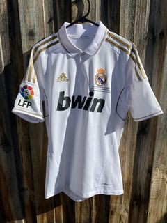 Adidas Cristiano Ronaldo Real Madrid 2011 2012 Home Soccer Jersey L