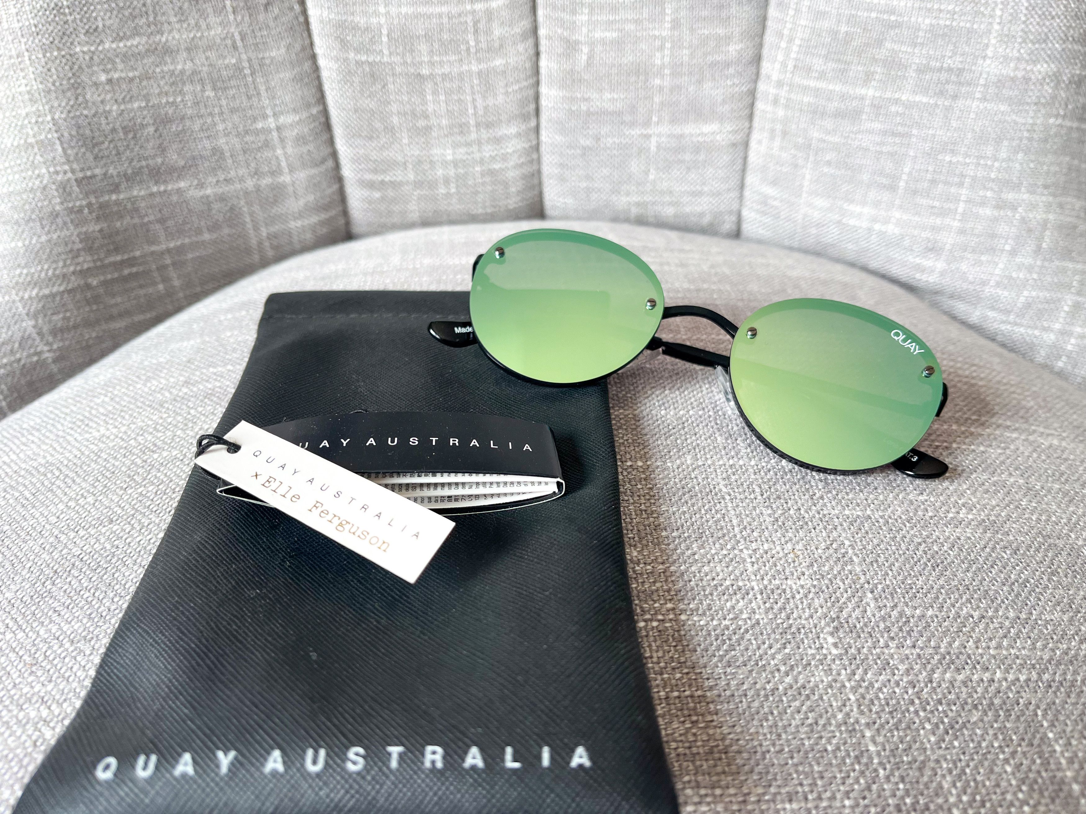 Quay Australia Farrah Sunglasses Quay FARRAH slv/purpnkyel Sunglasses NWT | Mercari main image 4