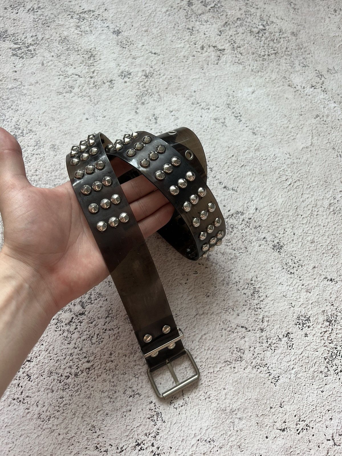 Japanese Brand × Vintage Vintage Y2K Rubber Belt / BB Simon style Size ONE SIZE - 4 Thumbnail