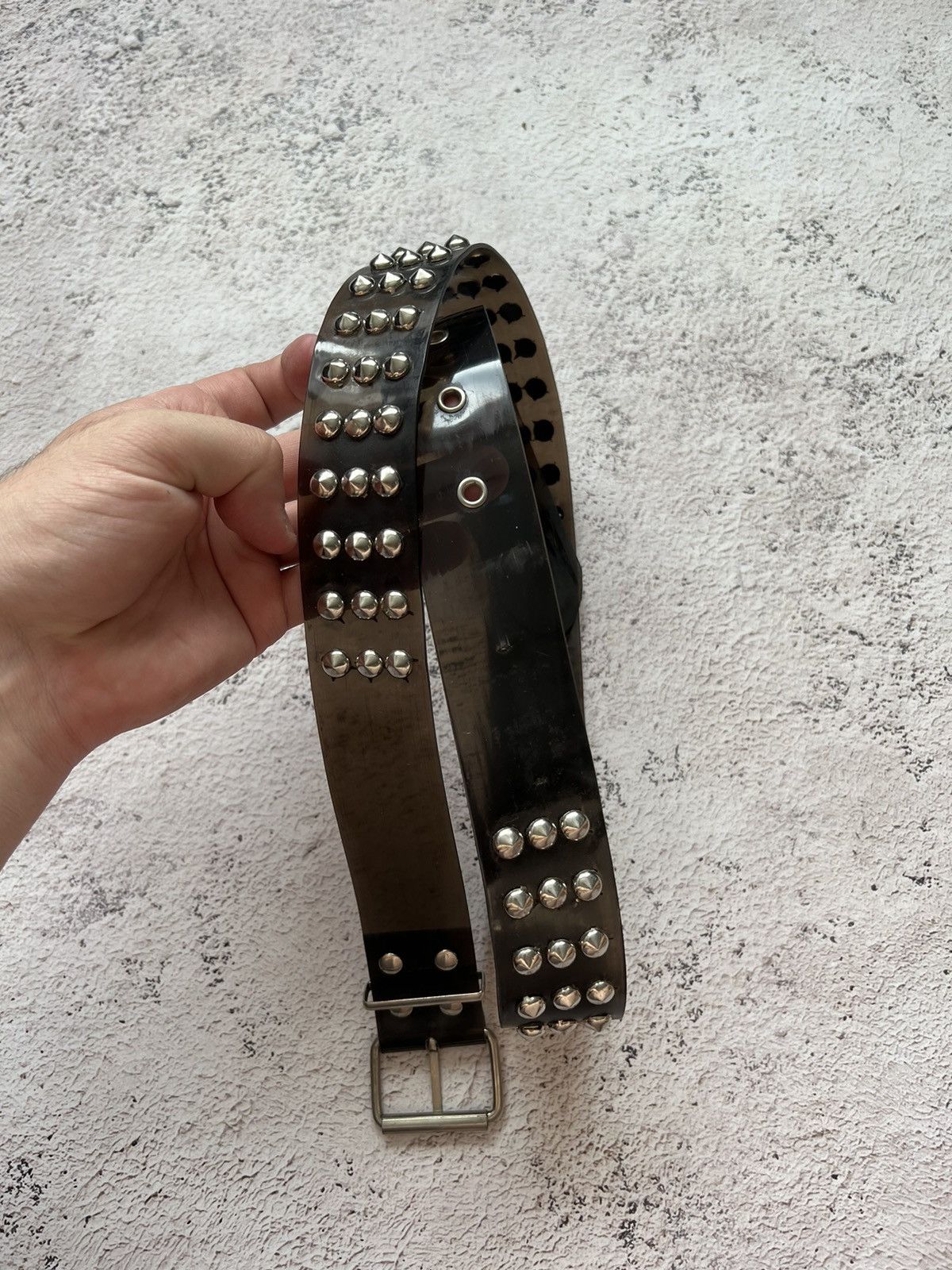 Japanese Brand × Vintage Vintage Y2K Rubber Belt / BB Simon style Size ONE SIZE - 7 Thumbnail