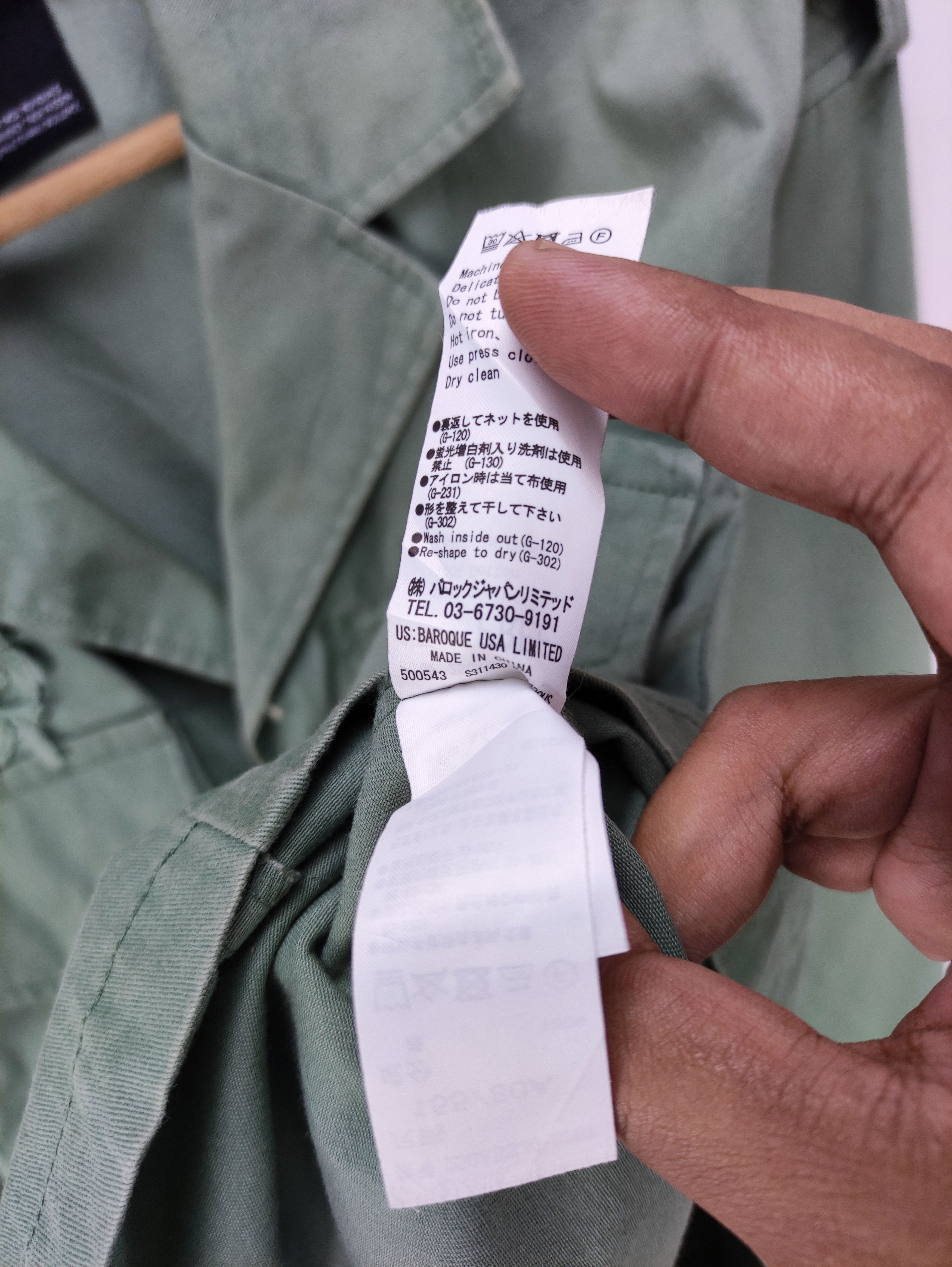 Japanese Brand Steals🔥Vintage Jacket Military Style Flower Pattern by Azul Size M / US 6-8 / IT 42-44 - 4 Thumbnail