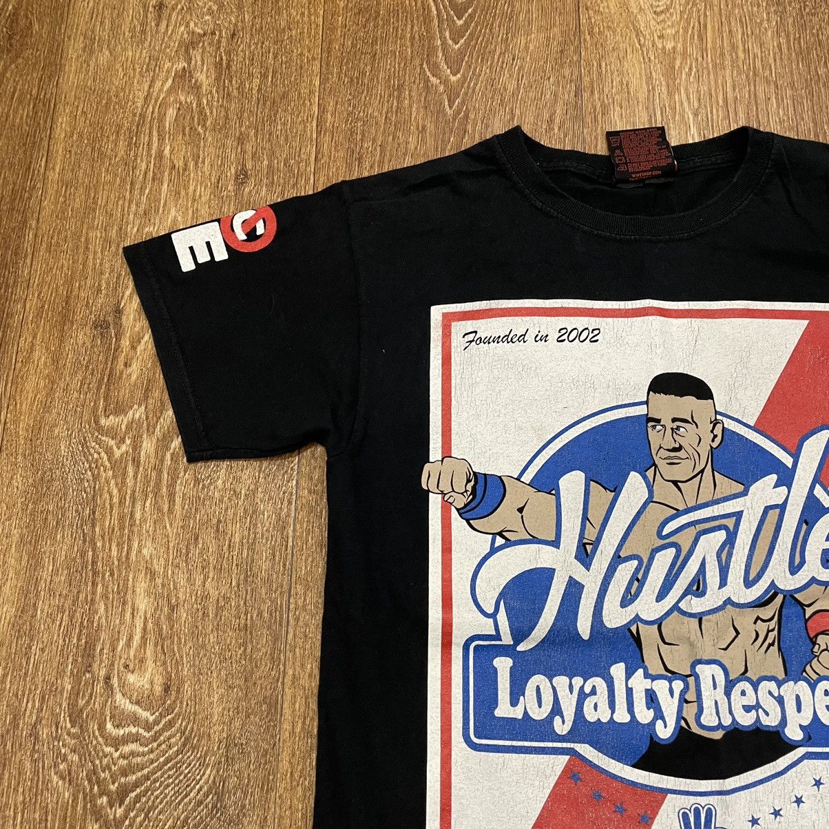 Vintage Vintage Y2K Streetwear Graphic Tee Wrestling Swag Black S Size US S / EU 44-46 / 1 - 2 Thumbnail