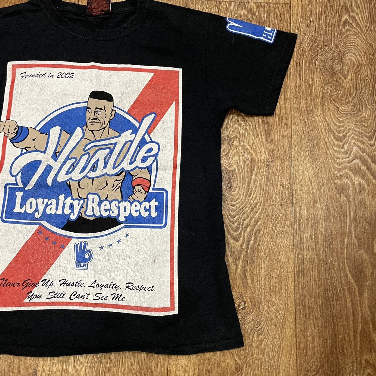 Vintage Vintage Y2K Streetwear Graphic Tee Wrestling Swag Black S Size US S / EU 44-46 / 1 - 3 Thumbnail